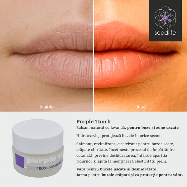 Purple Touch - 100% natural lip care - imagine 2